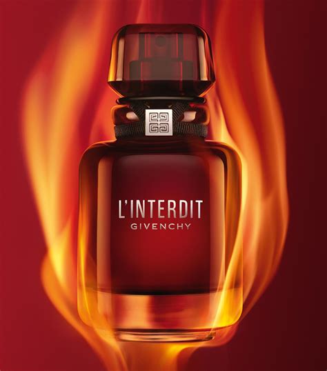 Givenchy L’Interdit Rouge Eau de parfum .